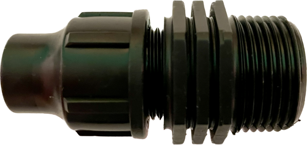 Anschlussverschraubung AG Außengewinde Schraubkupplung 16 mm (Pipes & Tropfrohre)